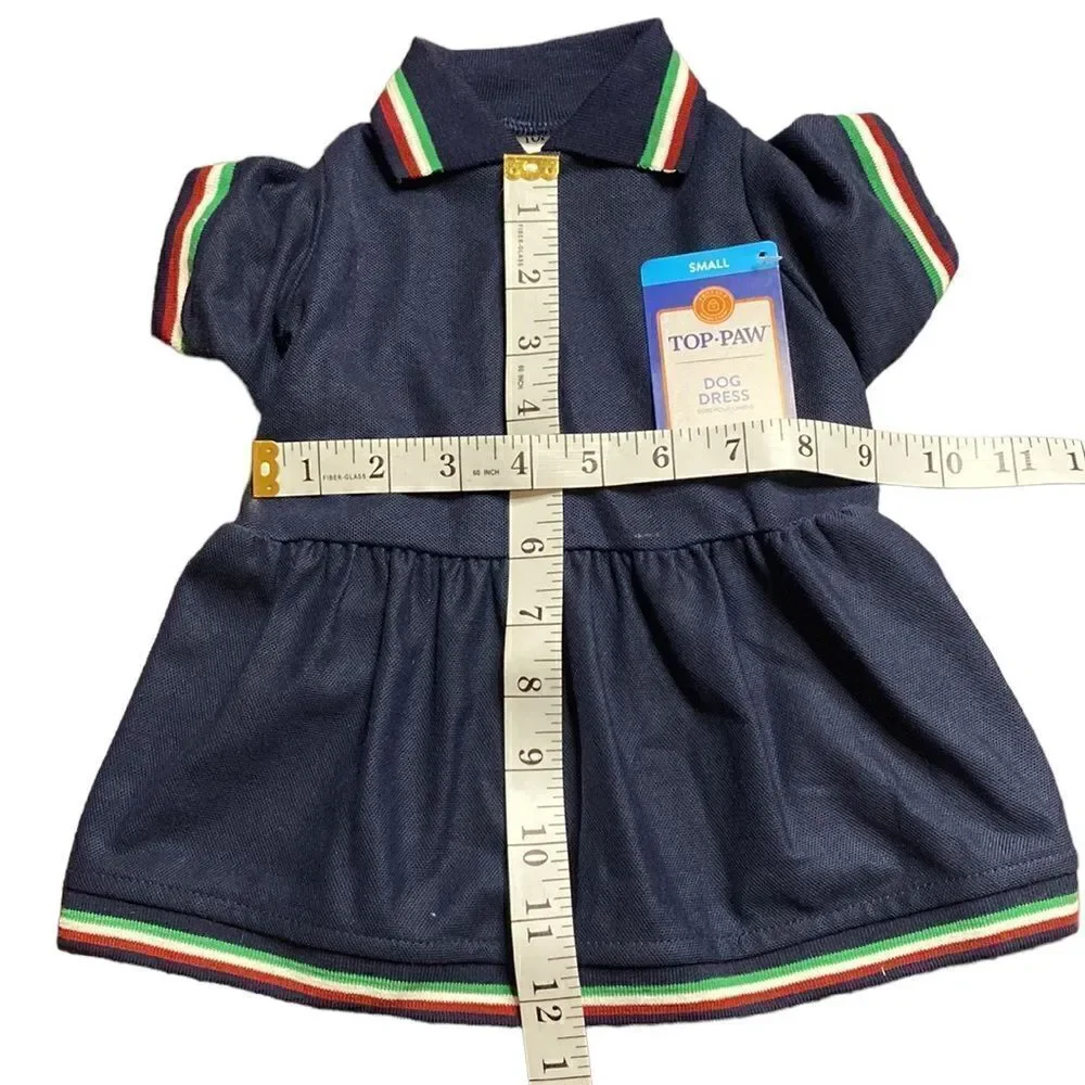 Preppy Navy Dog Dress